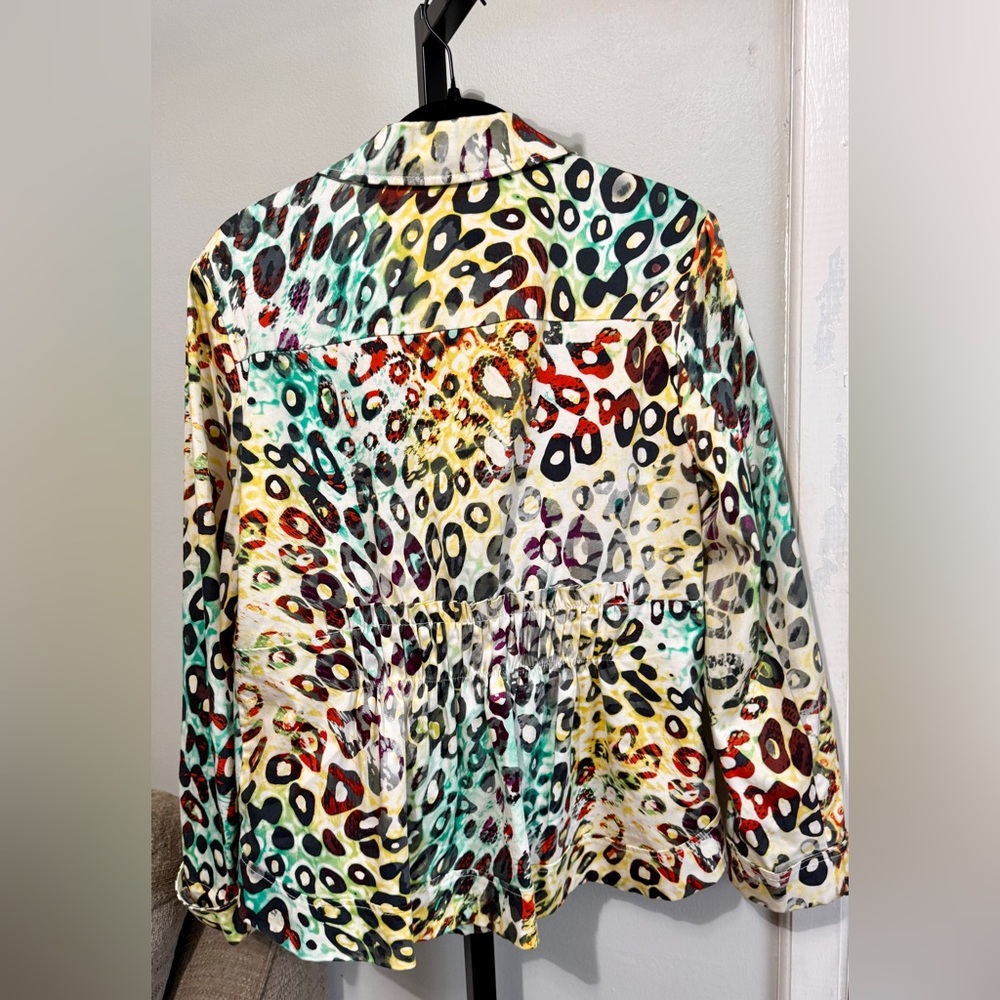 V Cristina Womens Blazer Multi Color - Picture 6 of 9